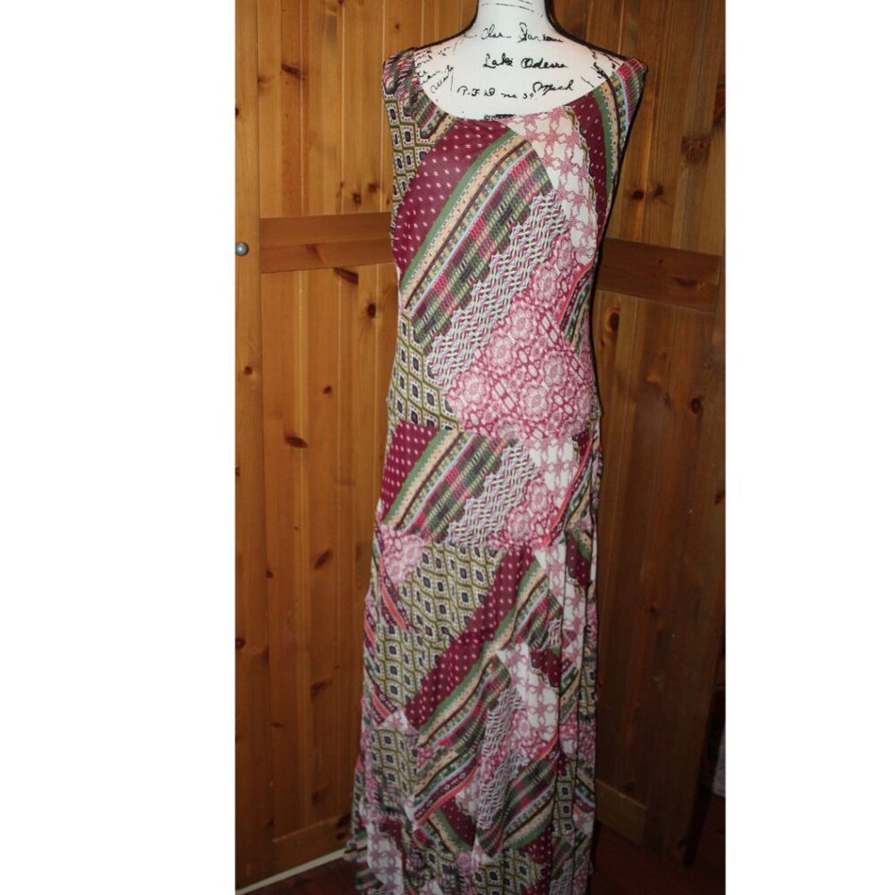 Jones Studio Patchwork Dress Plus 16w - image 2